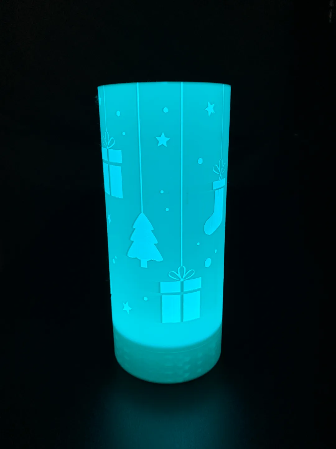 Christmas Gifts Lamp, photo 2 of 3 - Christmas Gifts Lamp Lamps & Lighting
