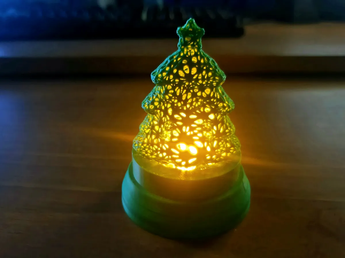 Christmas Tree Tea Light Lamp - Tealight Holders, in stock in India