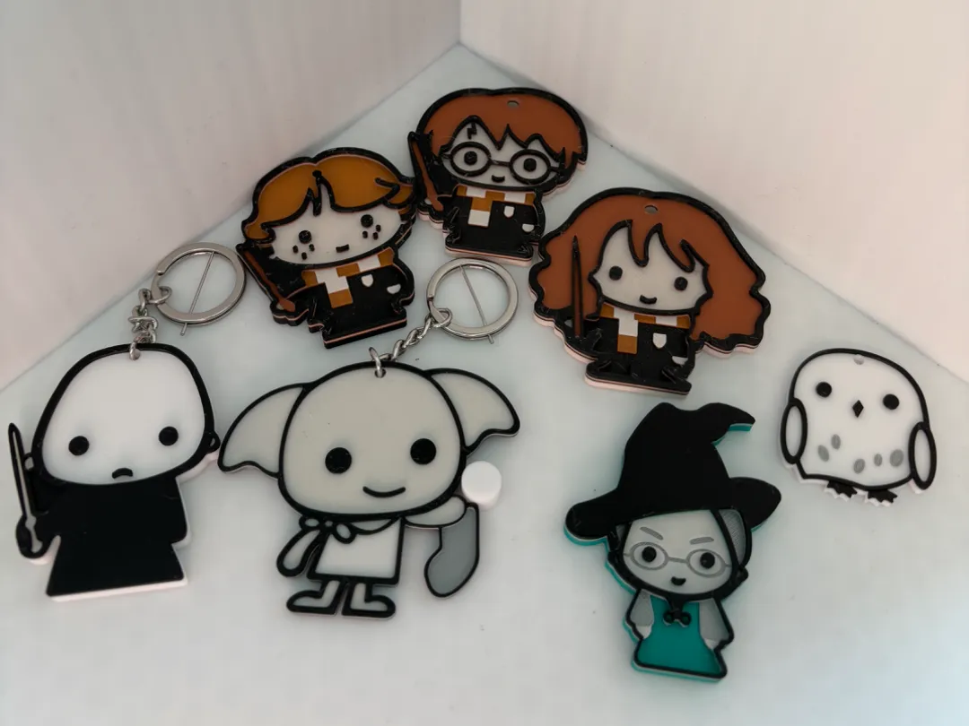 Harry Potter keychains collection V1