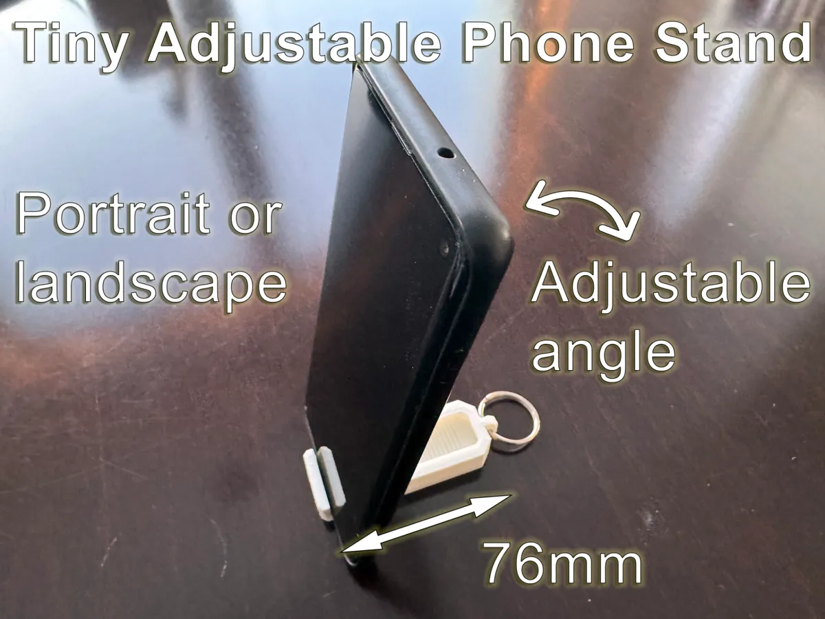 Tiny Adjustable Pocket Phone Stand - Gadgets, in stock in India