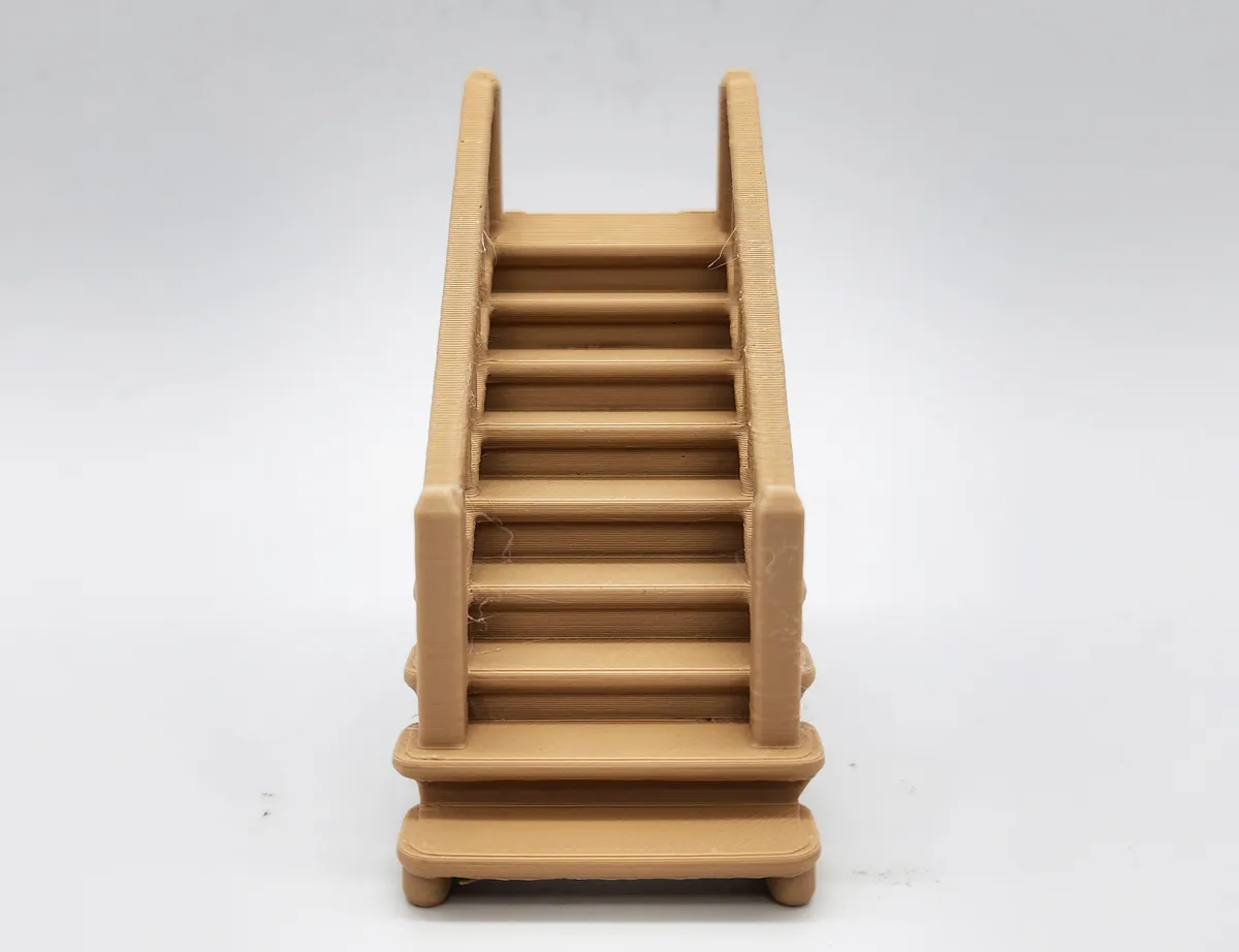 Wooden Staircase Miniature, photo 2 of 4 - Wooden Staircase Miniature Miniatures