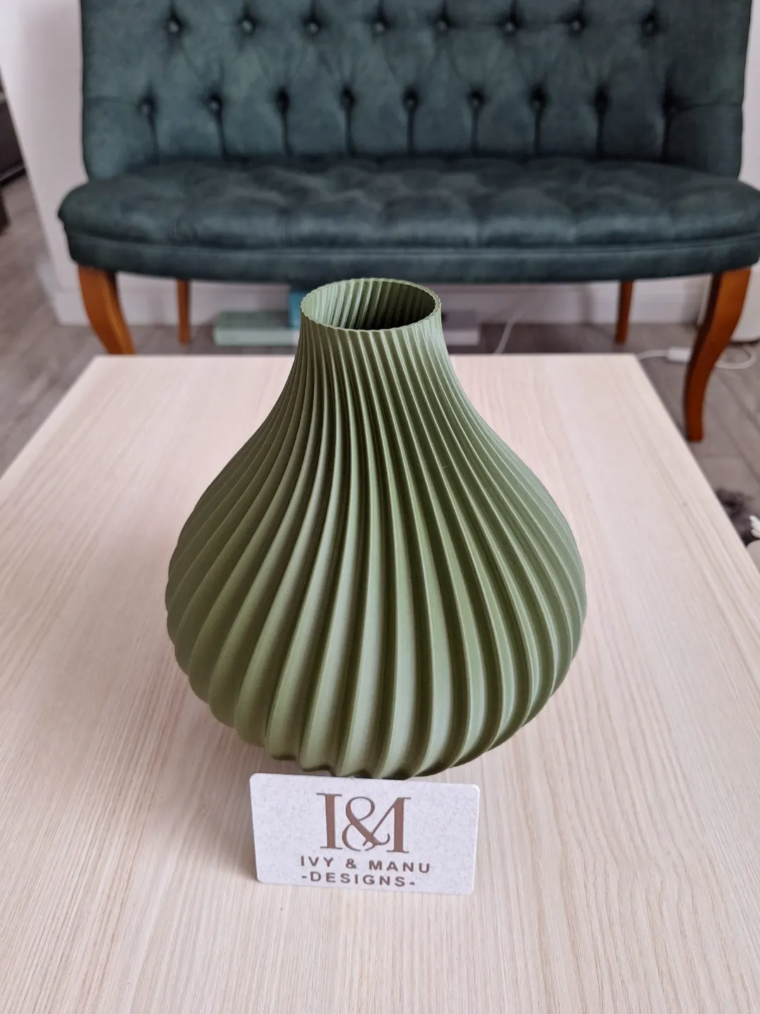spiral vase, photo 3 of 4 - spiral vase Home Decor Items