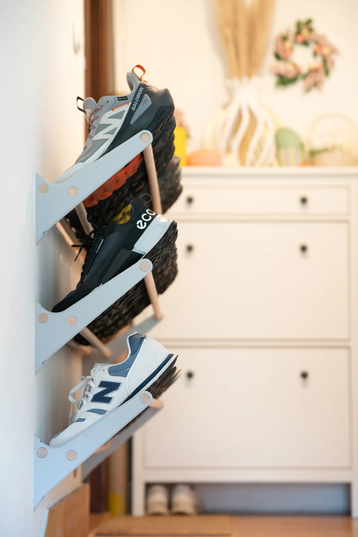 Wall Mounted Shoe Rack, photo 3 of 4 - Wall Mounted Shoe Rack Storage & Organisation