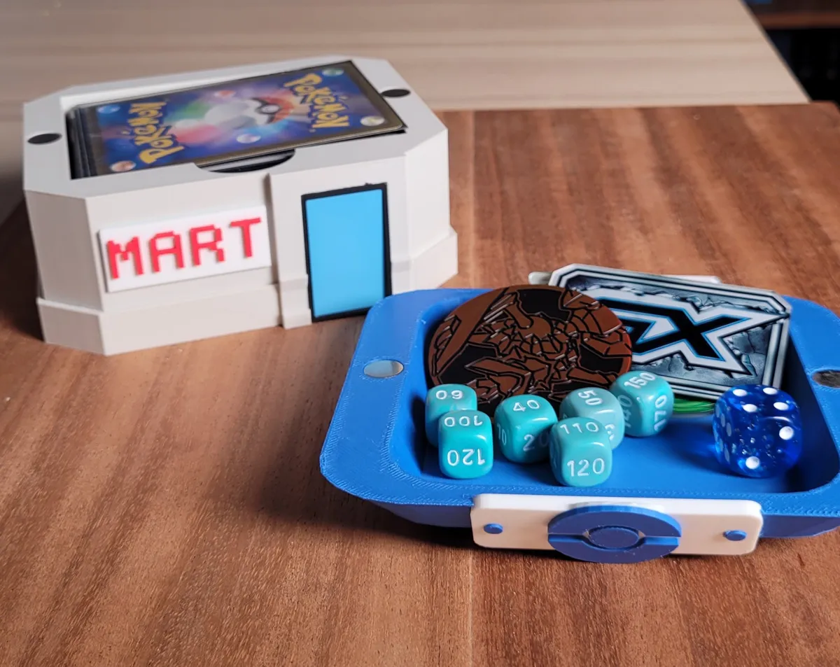 Poké Mart Deck & Storage Box, photo 3 of 4 - Poké Mart Deck & Storage Box Storage & Organisation