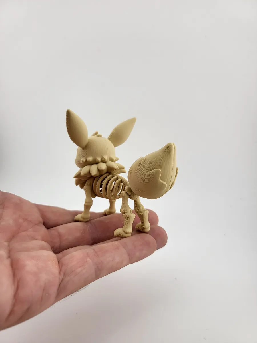 Eevee Skeleton Figure Pokemon Kanto Edition cute, photo 4 of 4 - Eevee Skeleton Figure Pokemon Kanto Edition cute Figurines & Collectibles