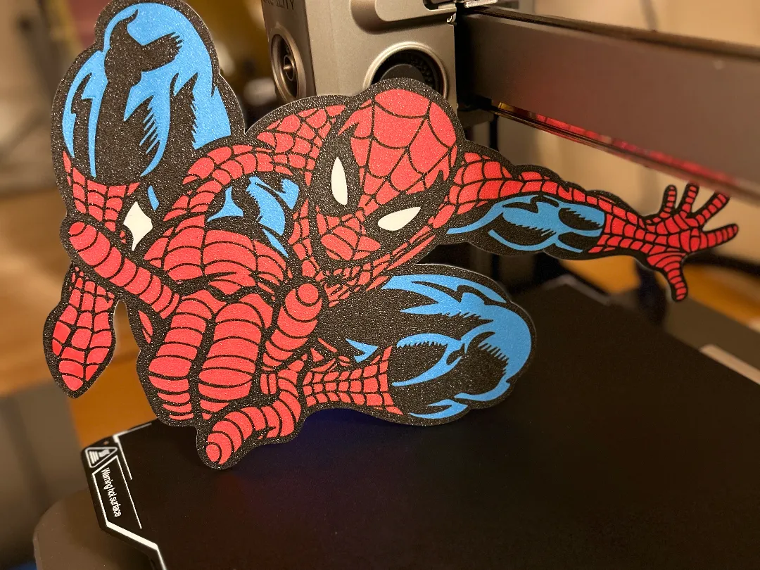 LIGHTBOX SPIDERMAN