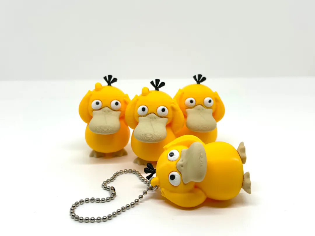 Mini Psyduck - Toy/Keychain - Multi-part