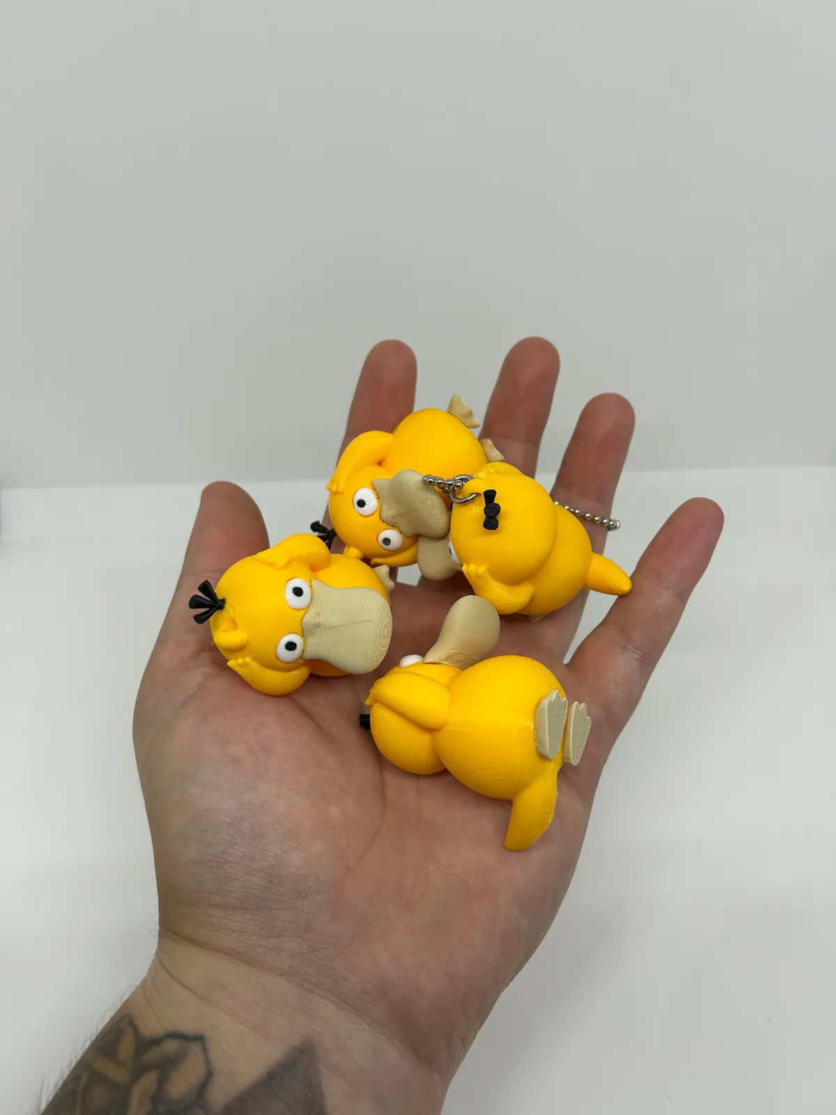 Mini Psyduck - Toy/Keychain - Multi-part, photo 4 of 4 - Mini Psyduck - Toy/Keychain - Multi-part Keychains