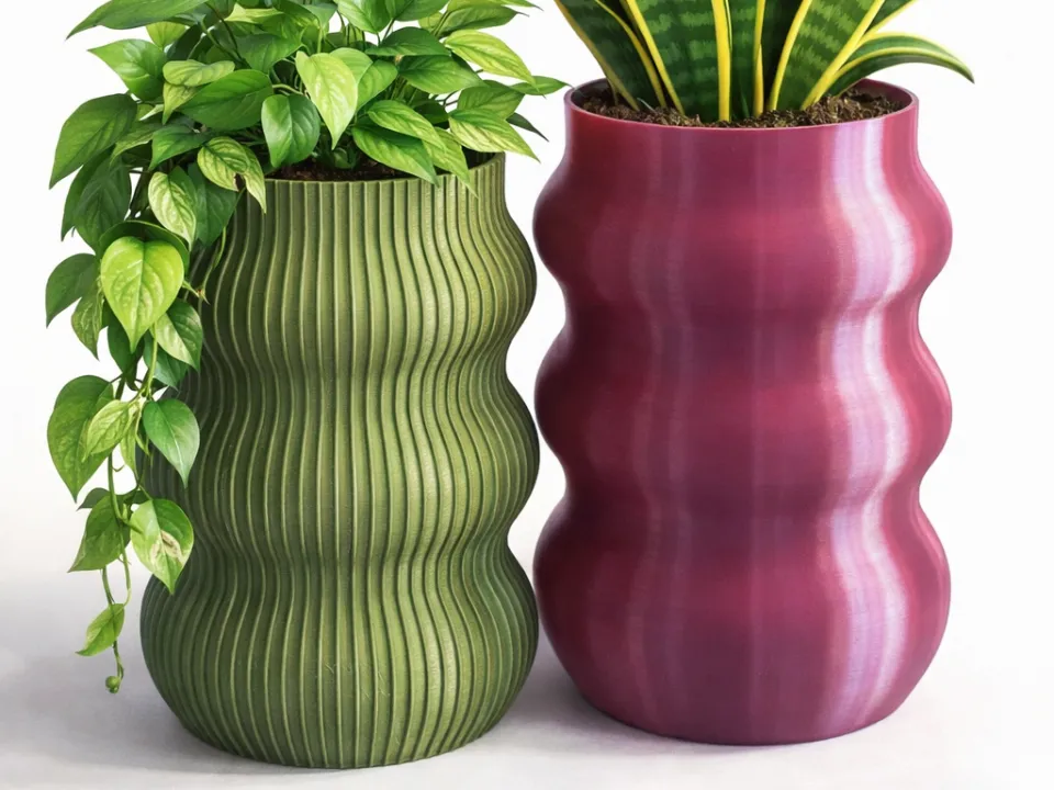 Wave Planter, Planter