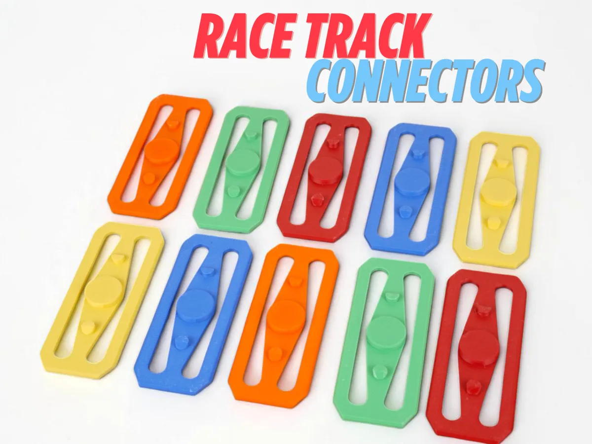 Toy Car Track Connectors 1:64 Diecast Race Track
