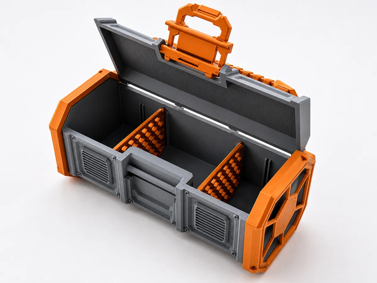 Sci-Fi Toolbox, Modular Storage Case, photo 4 of 4 - Sci-Fi Toolbox, Modular Storage Case Tools & Workshop