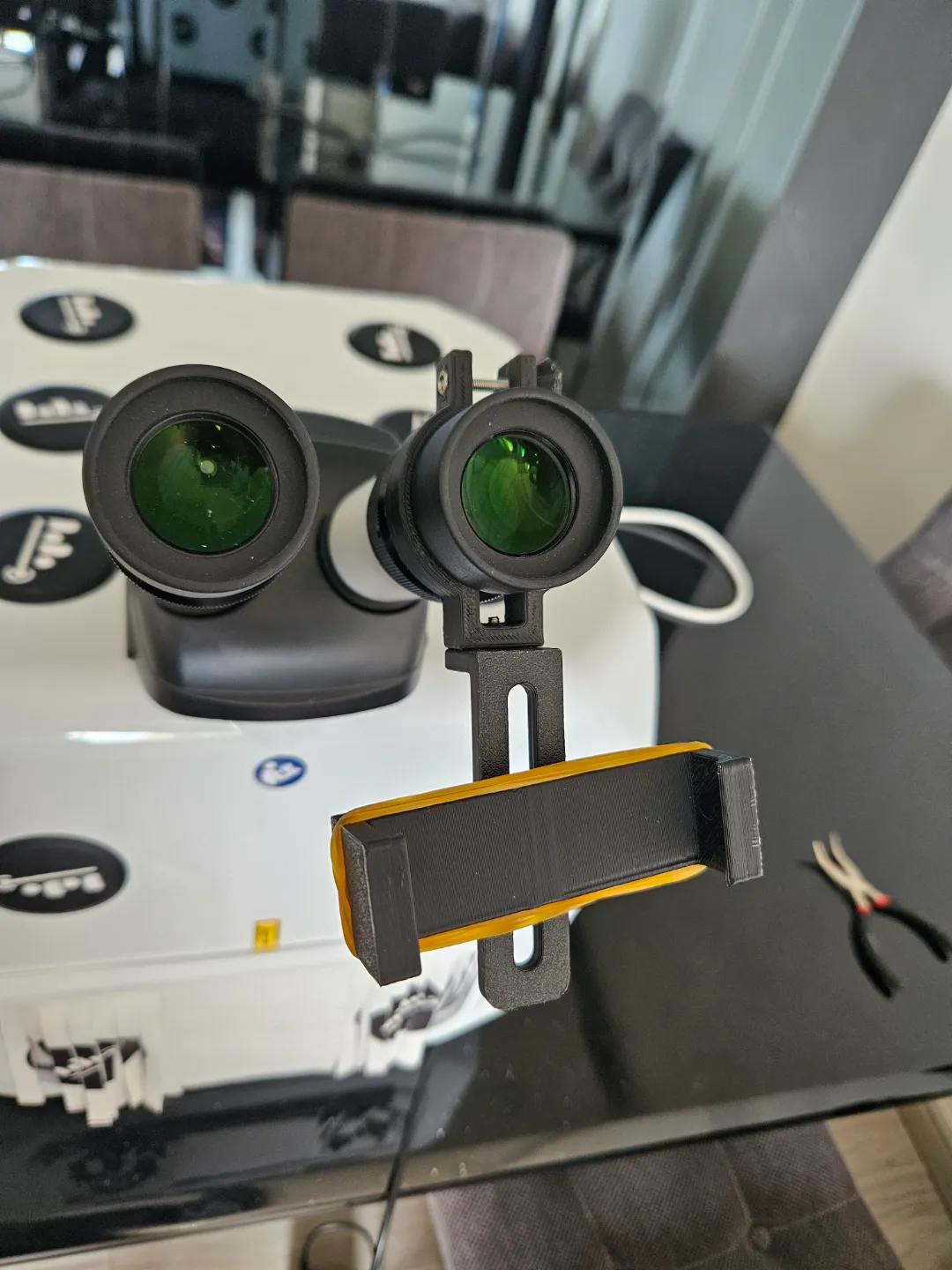 Microscope Phone Camera Adapter