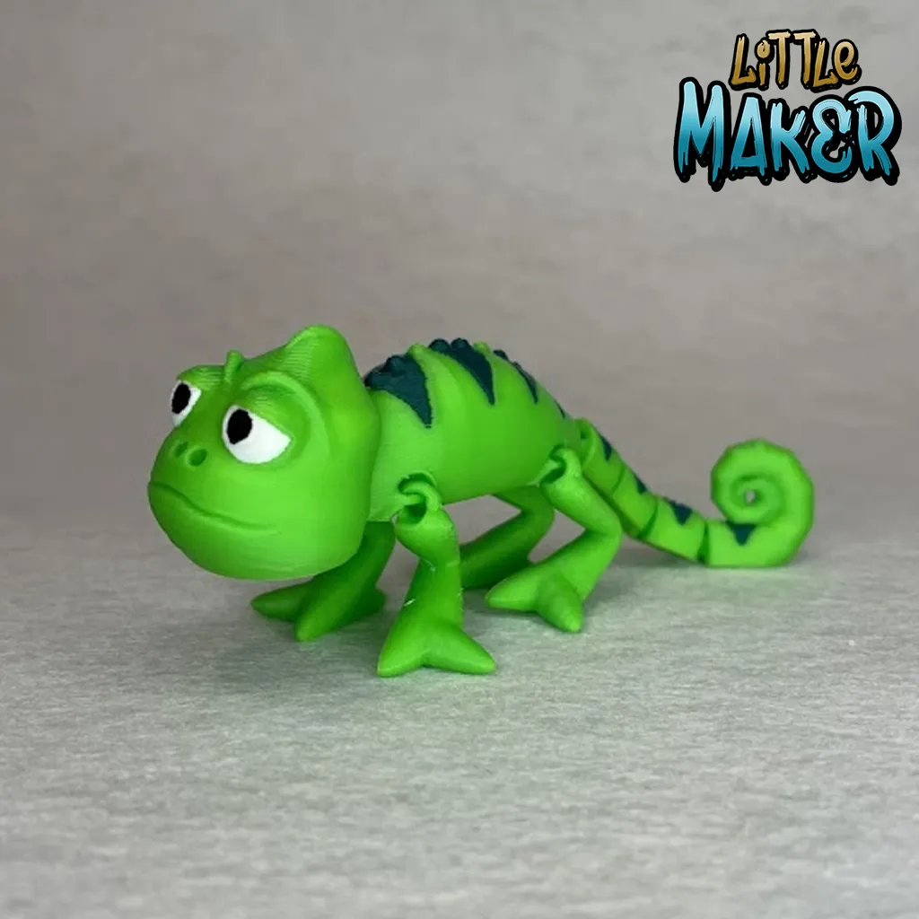 Flexi multicolor articulated chameleon