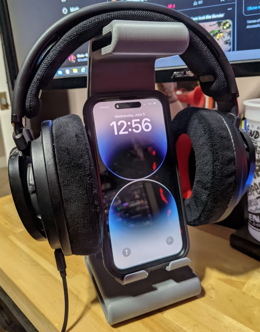 Headset and Phone Stand - Office, in stock in India