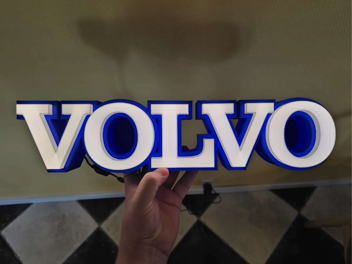 Volvo LED Sign