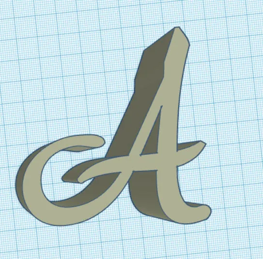 Phone Holder - Capital Letter A, photo 4 of 4 - Phone Holder - Capital Letter A Mobile & Device Accessories