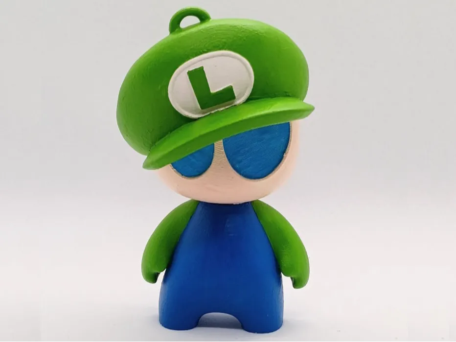 Luigi - Ronnie art toy - Mario & Luigi Figures, in stock