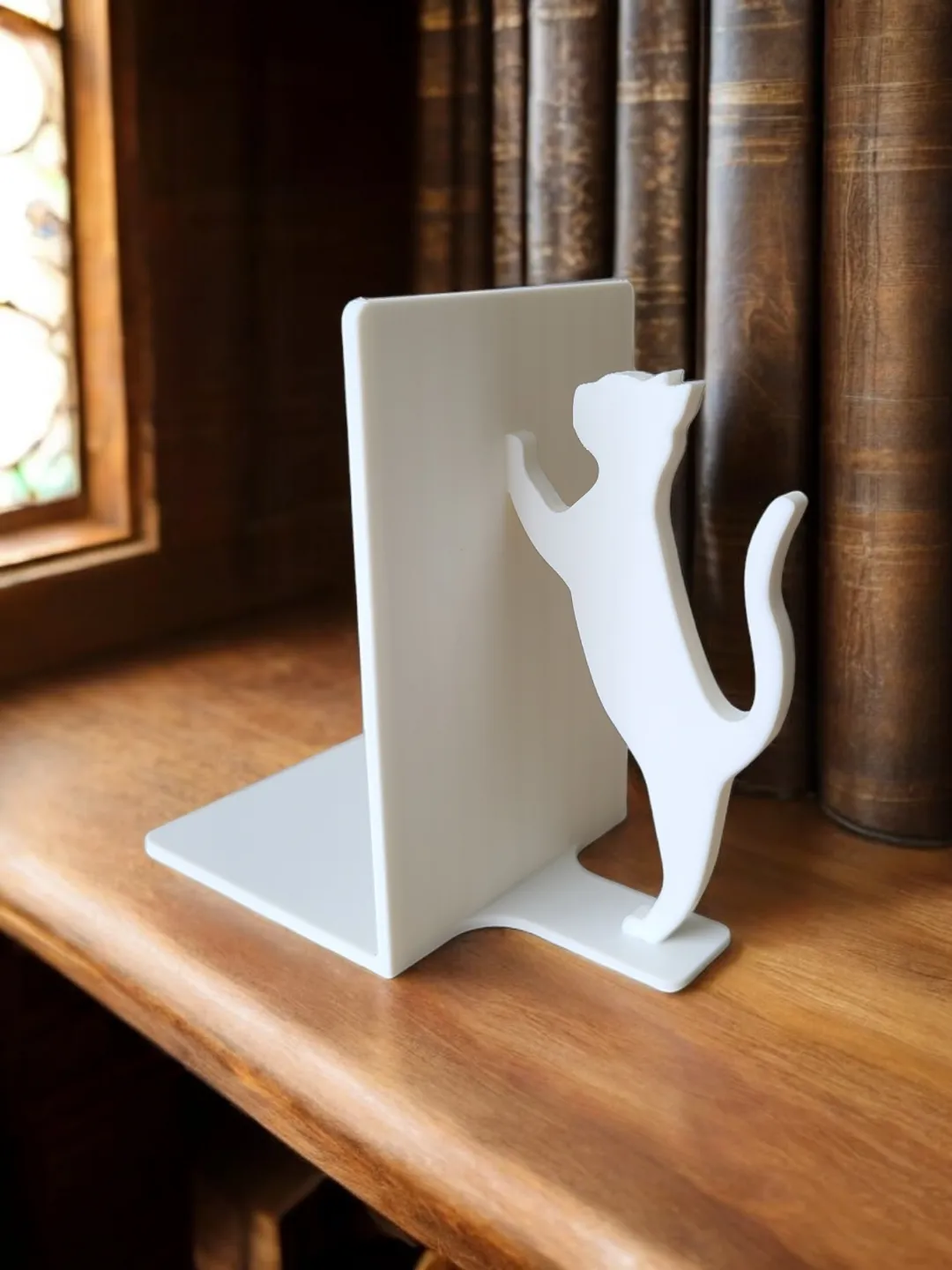 Porte-livre chat, photo 2 of 4 - Porte-livre chat Household