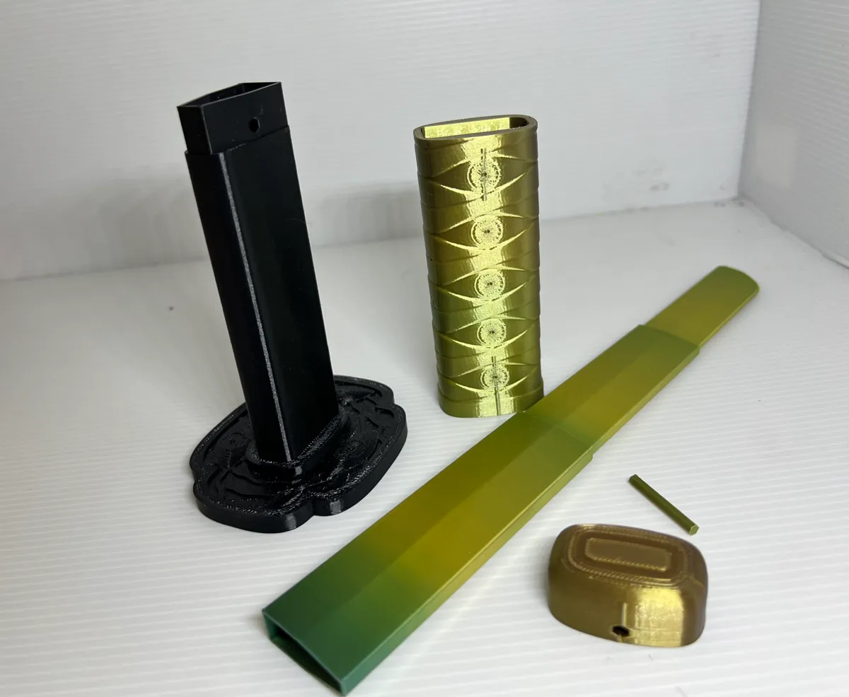Kokushibo Katana Samurai Sword mini, photo 4 of 4 - Kokushibo Katana Samurai Sword mini Props & Cosplays