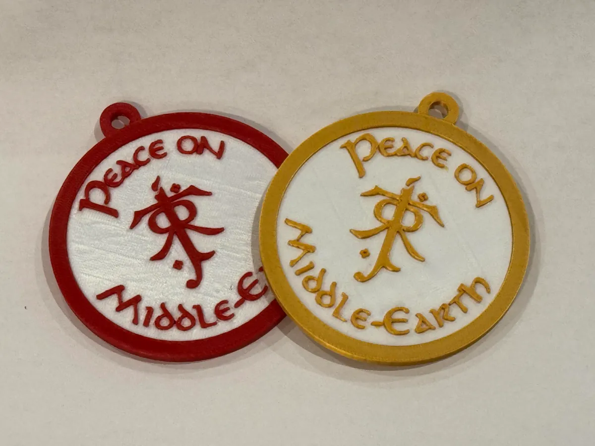 Peace on Middle-Earth Ornament - Lord of the Rings Figures, in stock