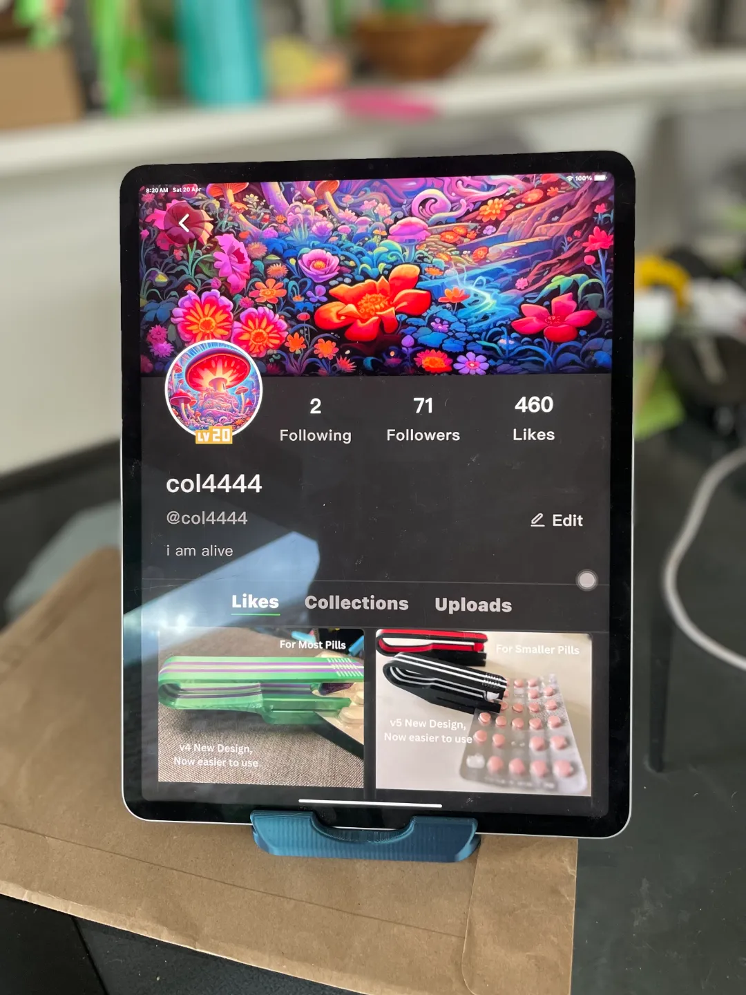 iPad/iPad Pro/Tablet Desk Stand, photo 4 of 4 - iPad/iPad Pro/Tablet Desk Stand Mobile & Device Accessories