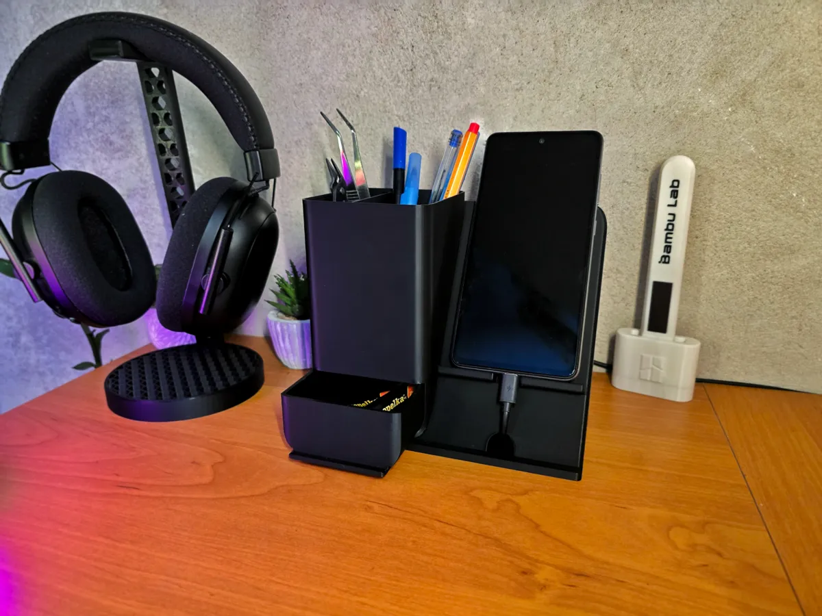 Desk Charging Station with Organizer - Office, in stock in India