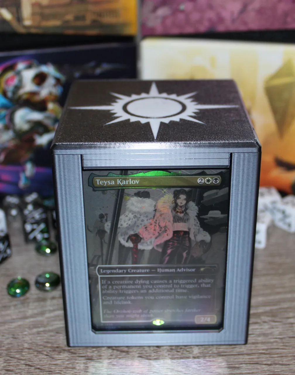MTG EDH Commander Showcase Deck Box - Orzhov - Other Hobby & DIY, in stock in India