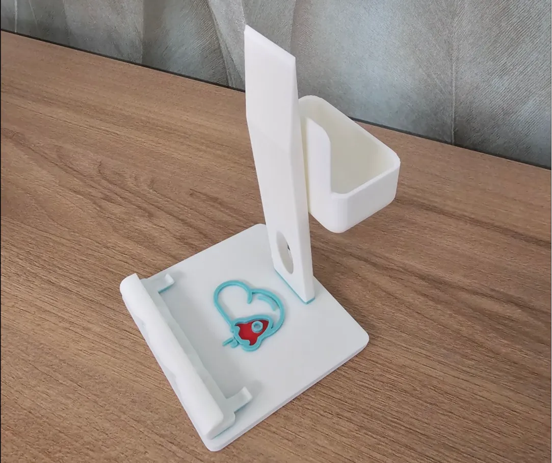 SmartPhone / Tablet Desk stand with opt. Earbuds - Office, in stock in India