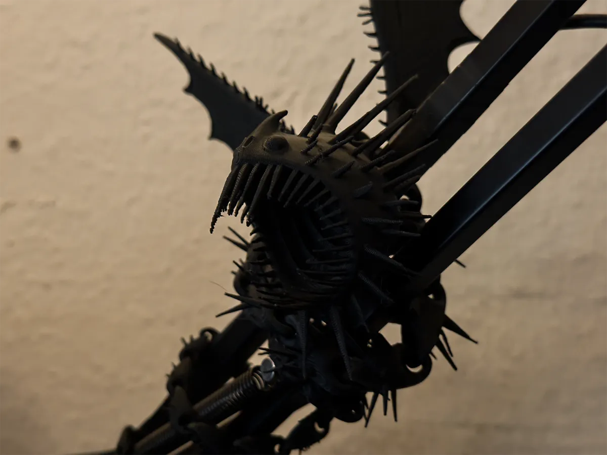 Articulated Whispering Death Dragon - Articulated Dragons, in stock