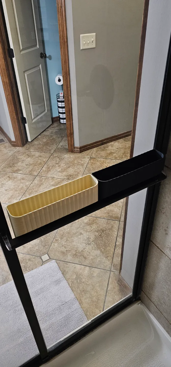 Shower Door Caddy, photo 3 of 4 - Shower Door Caddy Household