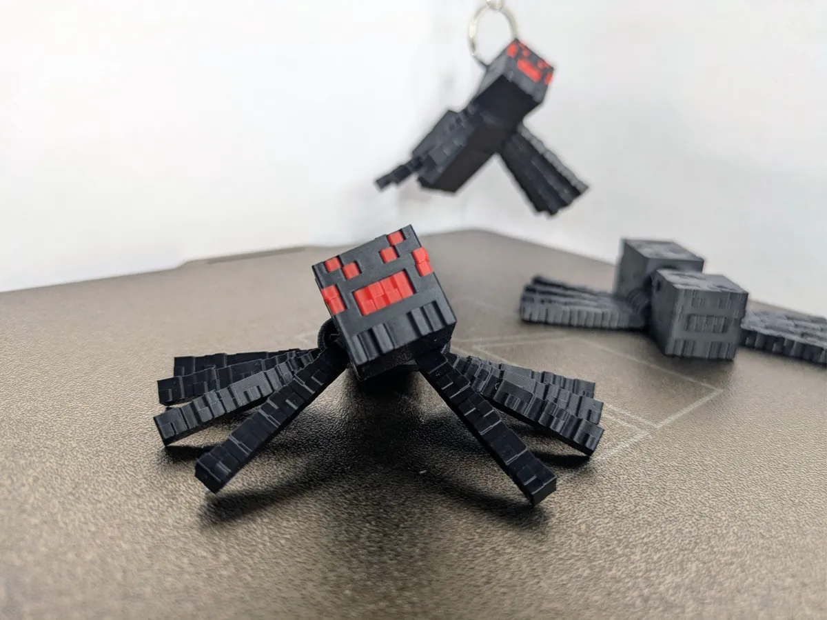 8 bit Spider - Articulated