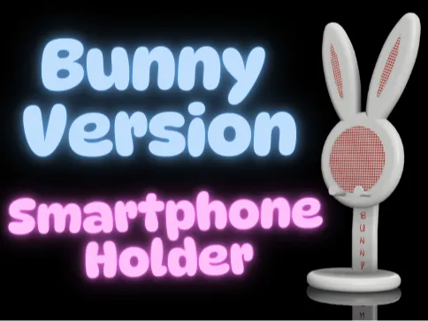 Bunny Phone Holder, Practical and Adorable