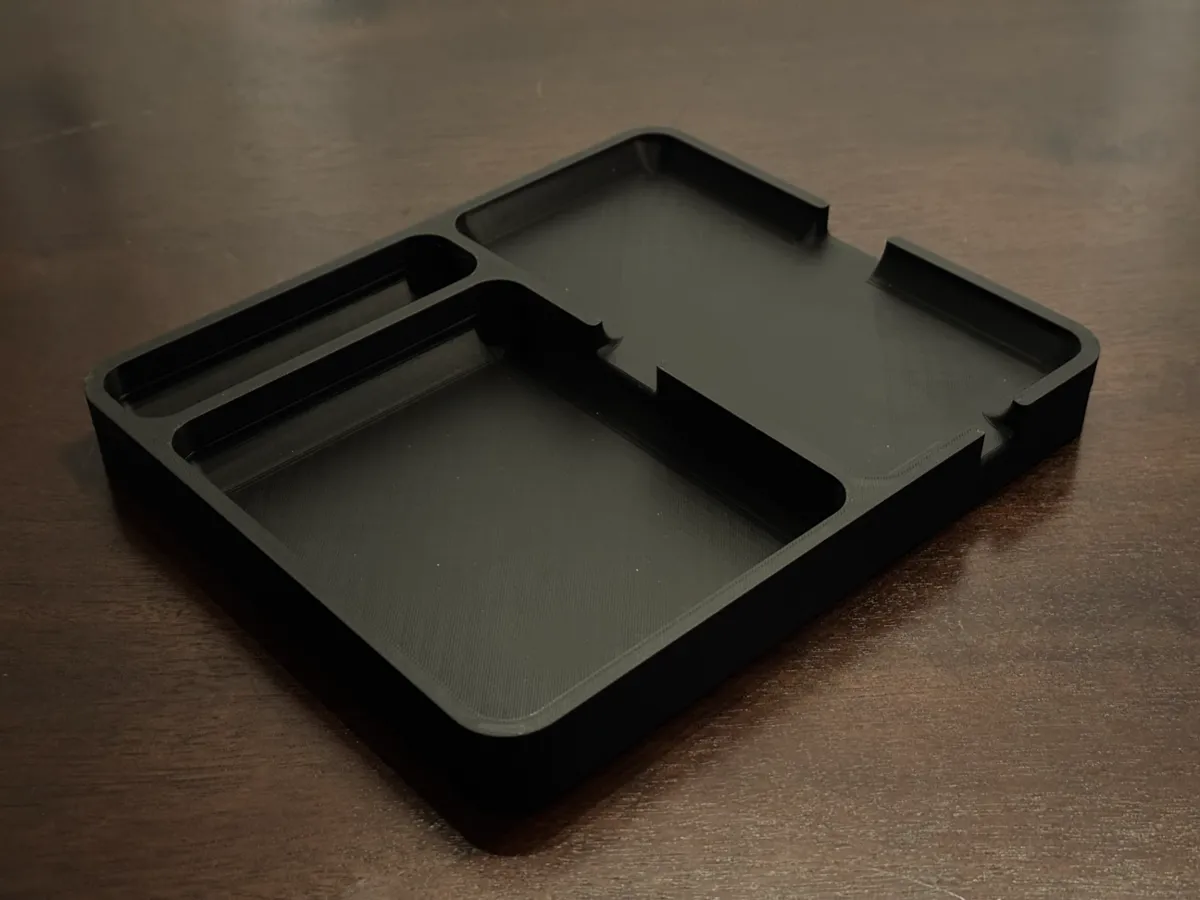 Desk Organizer Tray for Phone, Wallet and Keys, photo 4 of 4 - Desk Organizer Tray for Phone, Wallet and Keys Desk & Office