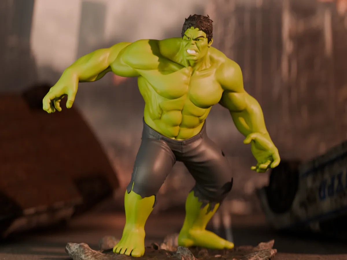 Hulk Collectible Figurine - The Rage Unleashed