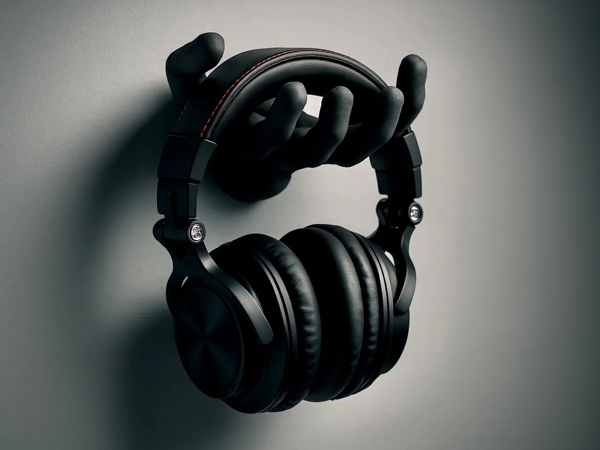 Hand Headphone holder
