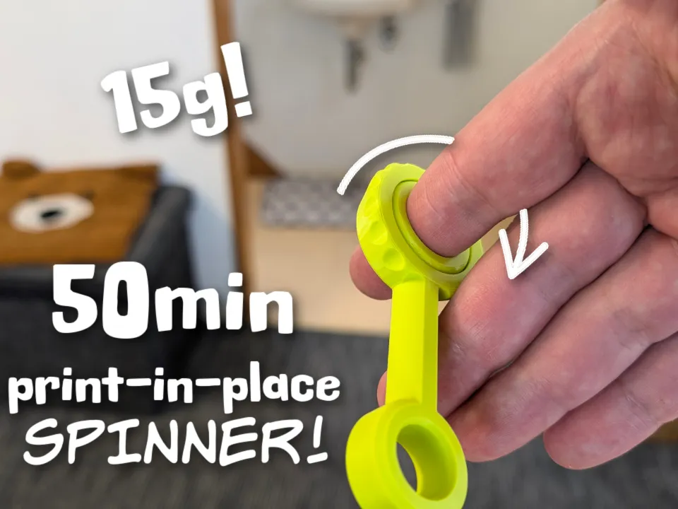 in-Place Spinning gear Finger Fidget - Ring & Finger Spinners, in stock