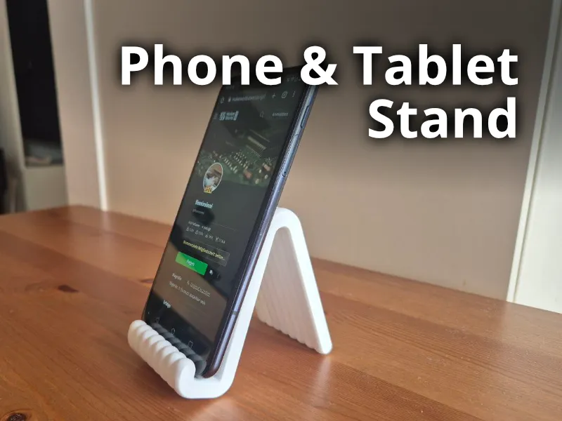Stylish Phone and Tablet Stand
