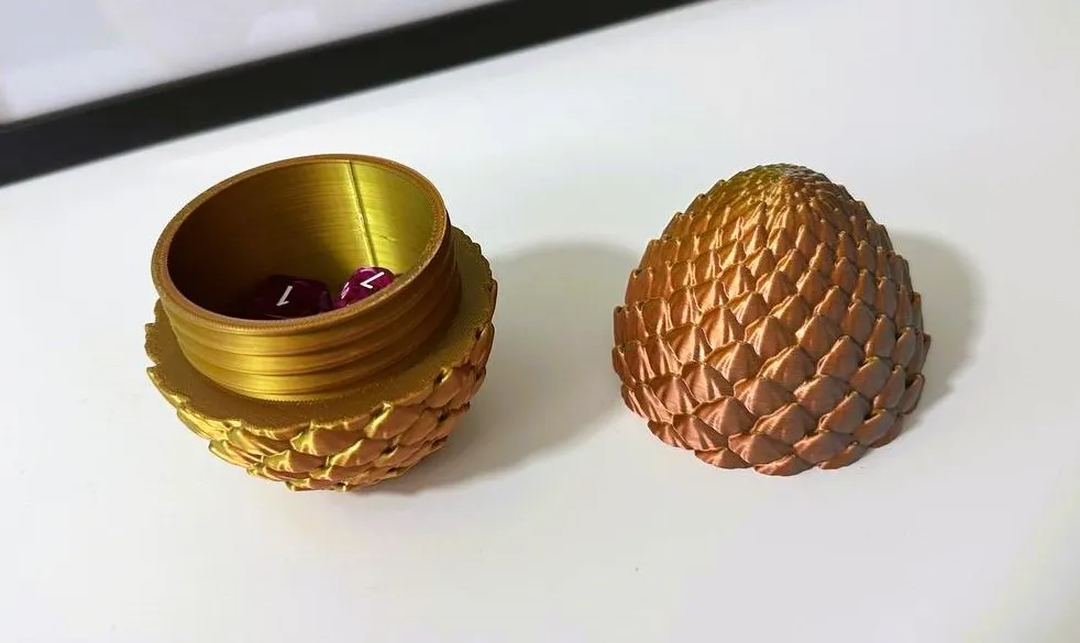 Dragon Egg Dice Holder, photo 3 of 3 - Dragon Egg Dice Holder Board Games & Tabletop