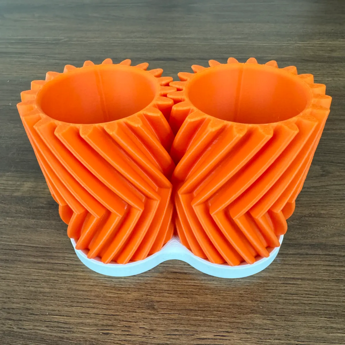 Geared Pen Holder, photo 3 of 4 - Geared Pen Holder Desk & Office