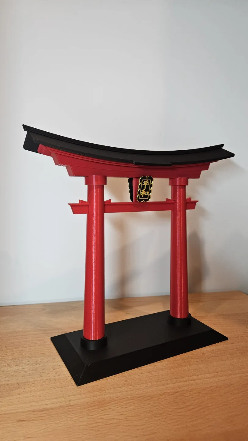 Shinto Shrine (Daiwa/Inari torii) Headphone stand, photo 4 of 4 - Shinto Shrine (Daiwa/Inari torii) Headphone stand Miniatures