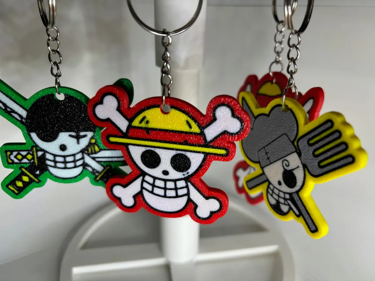 One Piece Key Chains