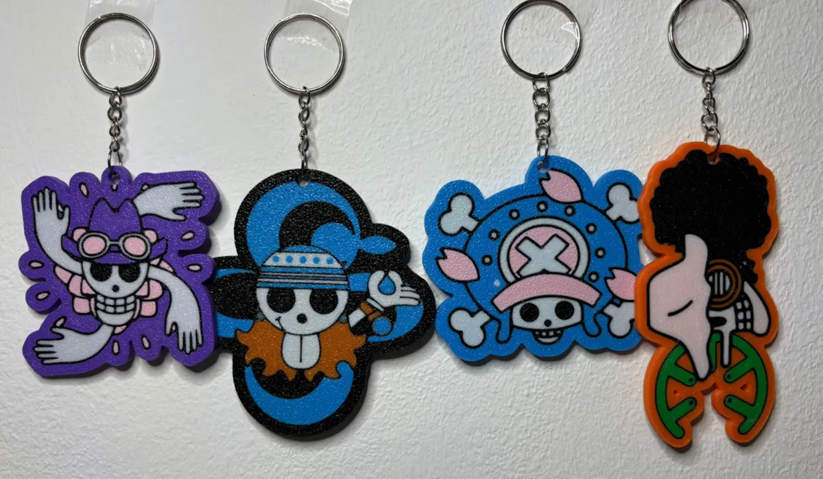 One Piece Key Chains, photo 3 of 4 - One Piece Key Chains Keychains