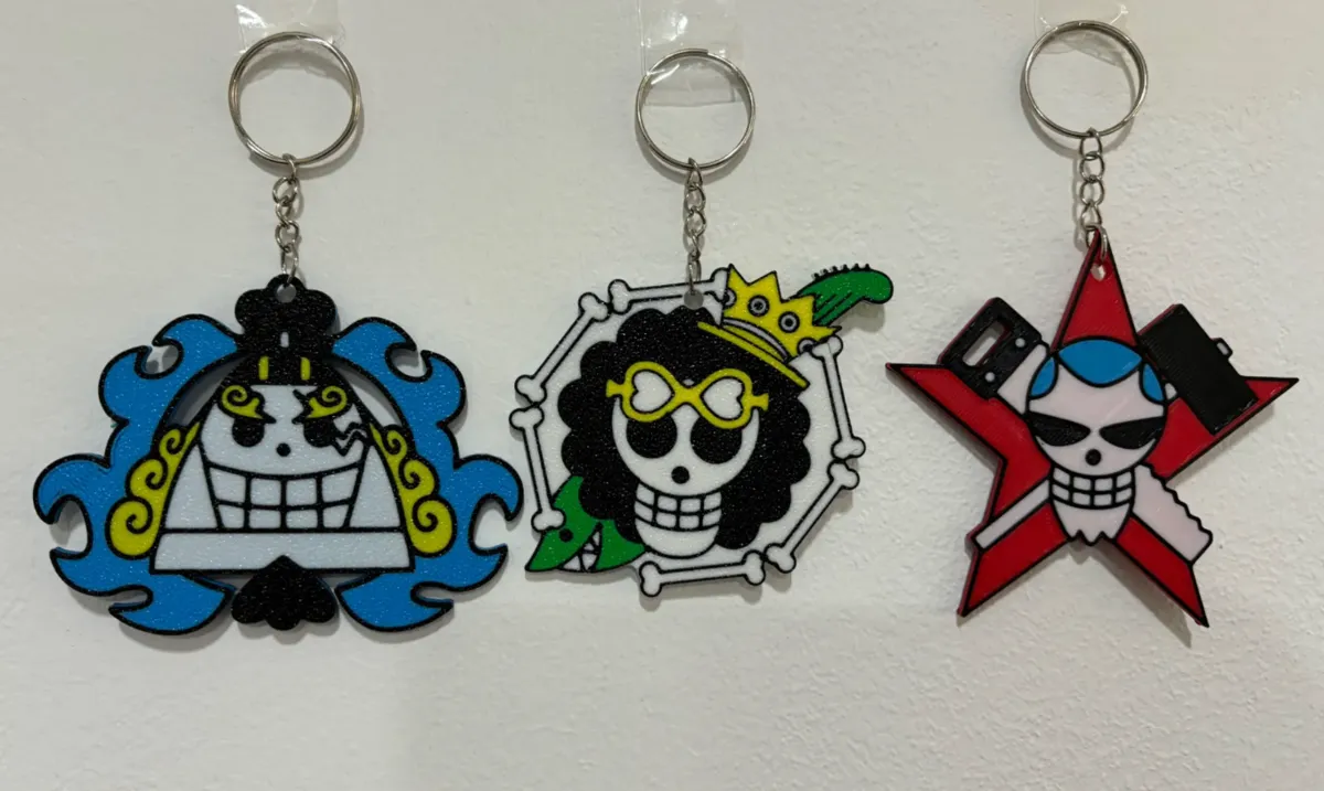 One Piece Key Chains, photo 4 of 4 - One Piece Key Chains Keychains