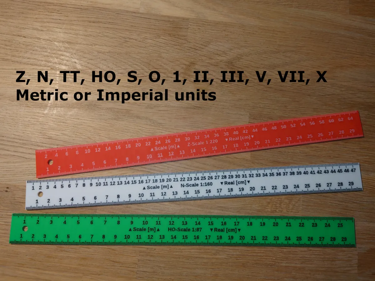 Modeler's Scale Ruler