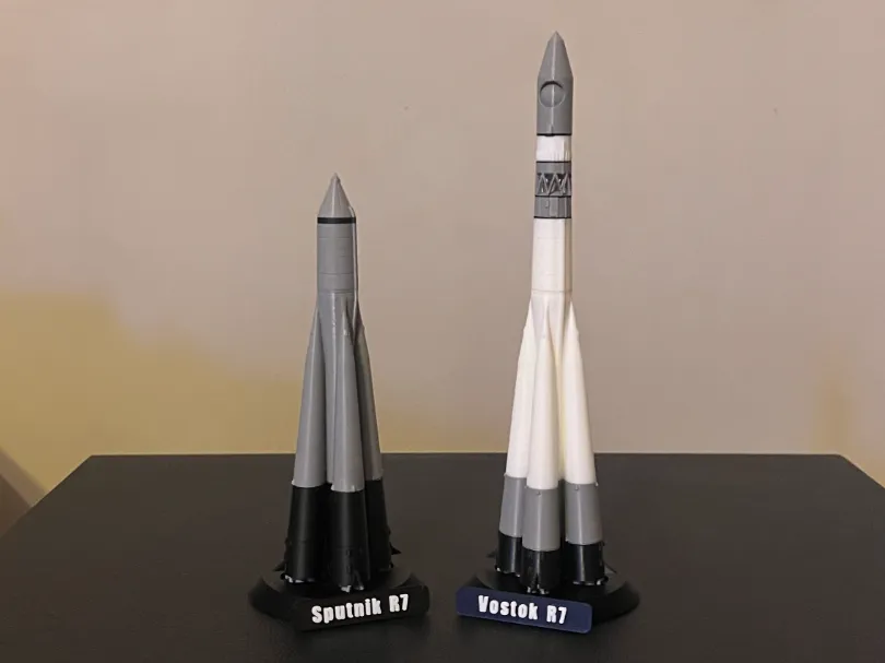 Early Soviet Rocket Garden 1:200 Scale