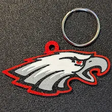 Eagle Head Keychain