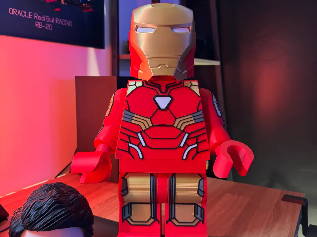 Ironman Tony Stark Style Brick Marvel Figure