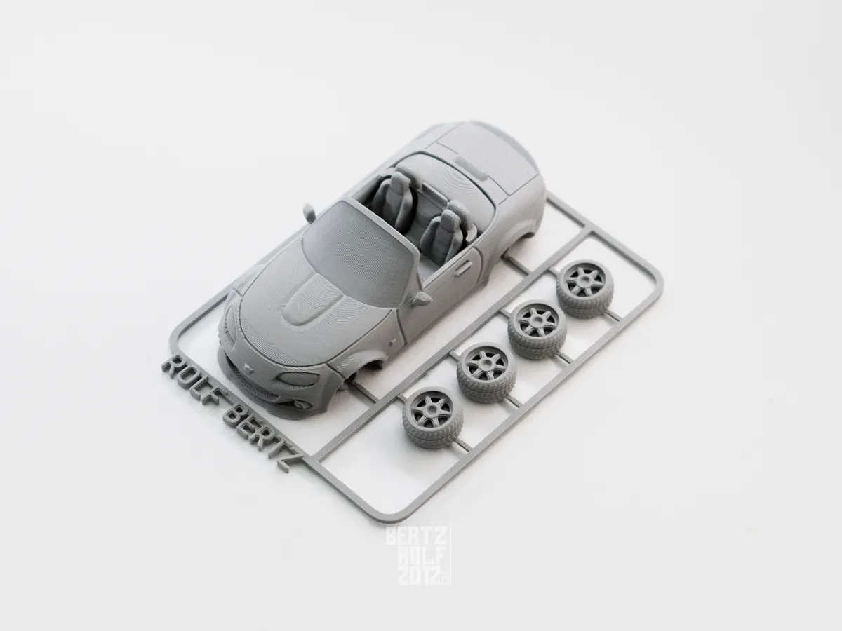 Mazda Miata mx 5 NC kit card, photo 4 of 4 - Mazda Miata mx 5 NC kit card Models, RC & Drones