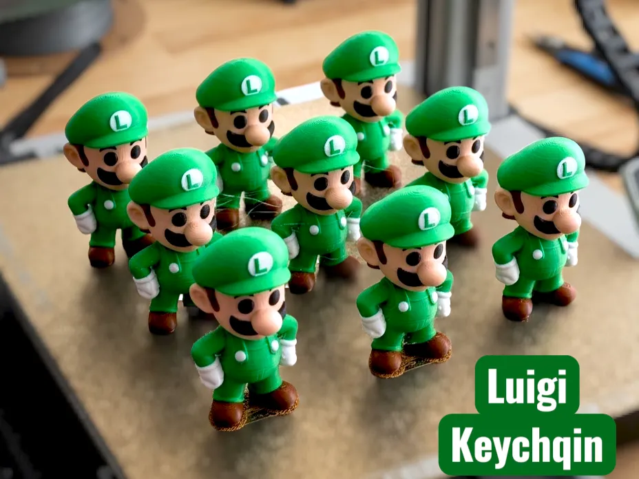 Luigi Keychain