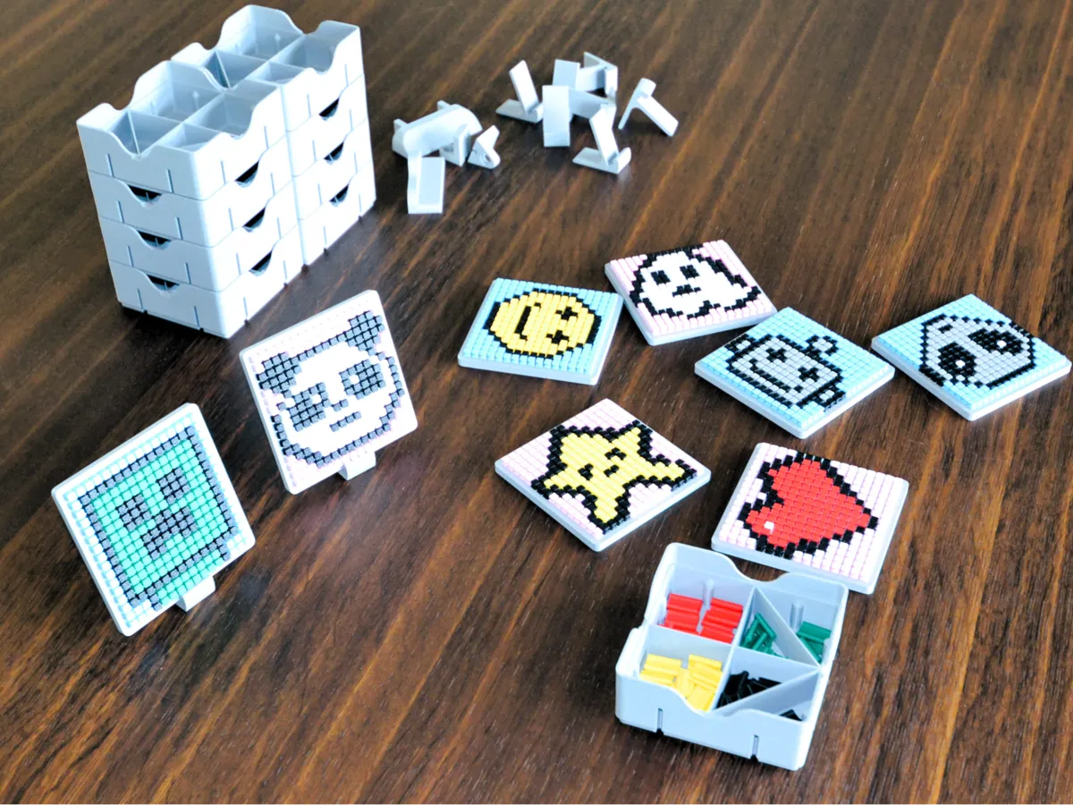 BOX | Pocket Pixel Puzzle System - Jigsaw & Pixel Puzzles, in stock